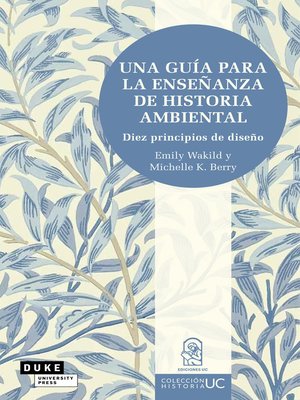cover image of Una guía para la enseñanza de historia ambiental